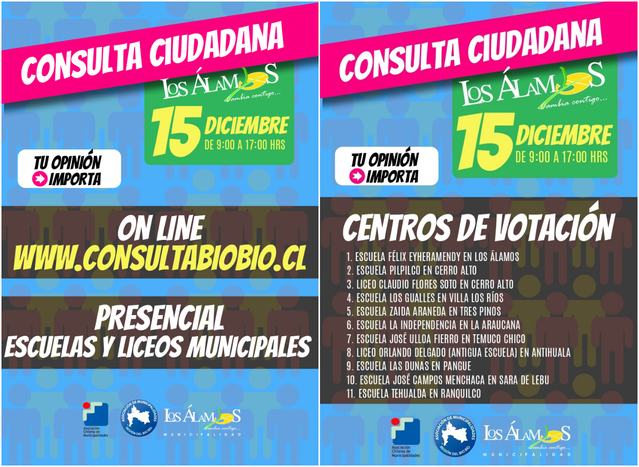 Alamenos Podran Votar De Forma Presencial Y Por Internet En La Consulta Ciudadana Municipalidad De Los Alamos