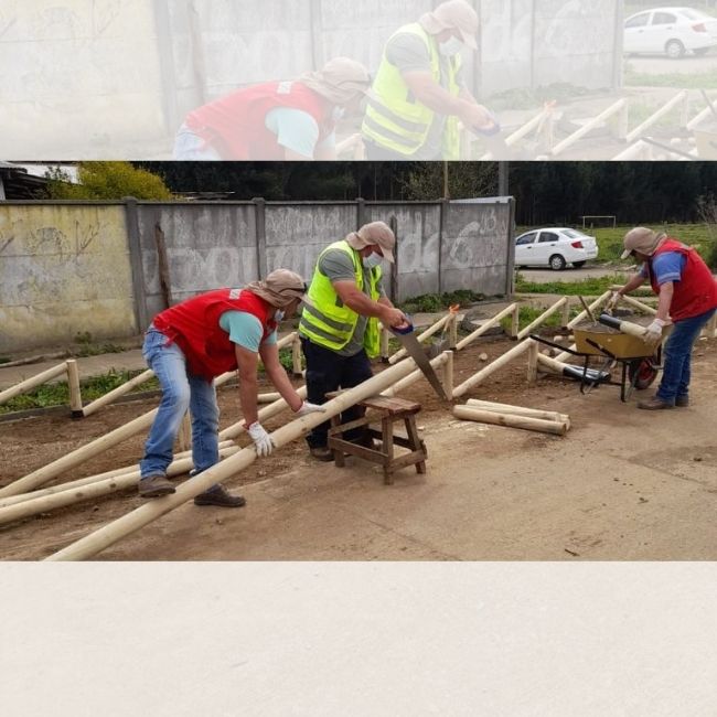 VECINOS DEL SECTOR LOS CANELOS COMENZARON A RECUPERAR EL PASAJE INÉS DE SUÁREZ